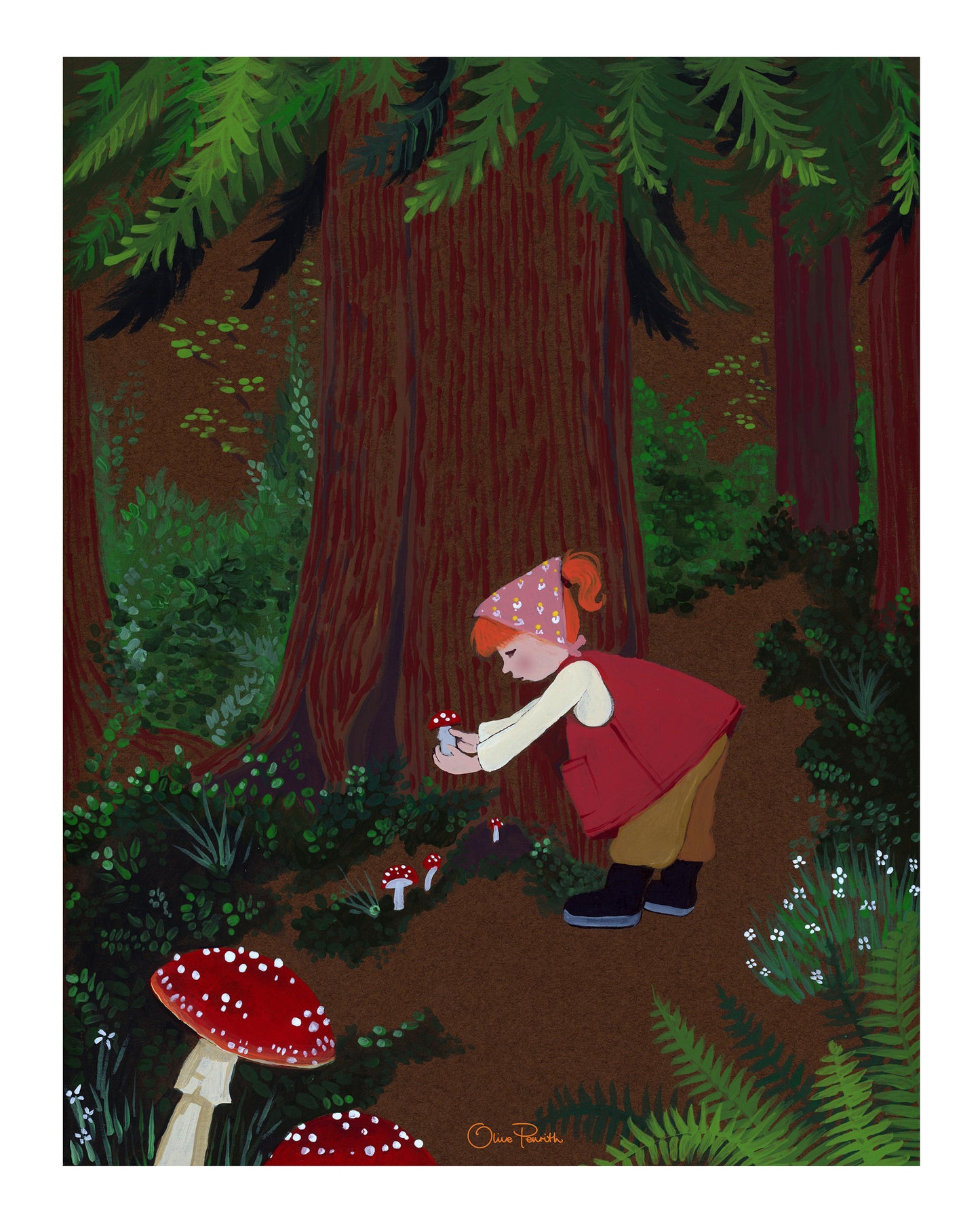 Mushroom Huntress
